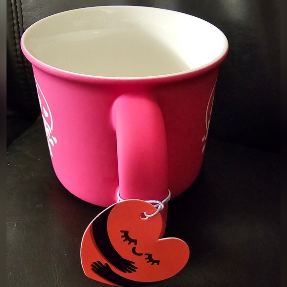 Self Love Club Hot Pink Soft Touch Mug 18oz Size New With Tags - Picture 4 of 8